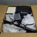 BlessReach Steerable Knee Scooter Deluxe Medical Scooter for Foot Injuries Compact Crutches, with Dual Rear on-Wheel Brake and Shock Absorption Under The Knee padBlue