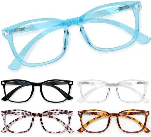 CCVOO Reading Glasses for Women/Men, Eyeglasses, Blue Light Readers for Women/Men, Computer Eye Glasses, Cheaters