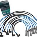 High Performance Low Resistance Spark Plug Wires Compatible with Dodge B150/1500/250/2500/350/3500 D150/250/350 Dakota Durango Ram 1500/2500/3500 W150/250/350 Ramcharger 5.2 5.9 V8 92-03