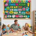 2 x HOWAF 52pcs Classroom Bulletin Board Decoration Set,2025-2026 This is Your Year Cutout for Welcome Back to School Classroom Decor,Positive Accents Cut-Outs for First Day of School Chart Wall Supplies