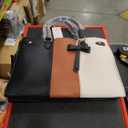 Laptop Bag for Women 15.6 Inch Laptop Tote Bag Waterproof Pu Leather Work Bag Computer Briefcase Office Teacher Handbag