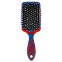 Spider Web Blue Kids Detangler Hair Brush Hairbrush for Boys Girls, Detangling Brush Smooth for Wet Dry Thin Long Curly Hair, Glide Through Tangles with Ease and Massage Scalp