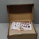 TESLYAR Wood Phone Docking Station with Drawer - Nightstand Organizer - Desk Organizer for Husband - Birthday Gifts for Men, Dad, Anniversary Idea, Key Holder Stand Watch & Accessories (Fumed Black)