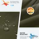 MAGCOMSEN Men's Swim Trunks with Compression Liner 9" Quick Dry Beach Shorts with Zipper Pockets (36, Army Green)