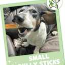 Nature Gnaws Small Bully Sticks for Dogs 5-6" (15 Count) - Long Lasting for Light Chewers and Puppies - Natural Thin Beef Dog Chew Bones - Rawhide Free (EXP 12/01/25)