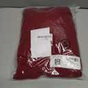 AlvaQ Women Summer Dresses Sleeveless Smocked Midi Dress High Waist Casual Tiered A Line Sundress with Pockets (Red, S)