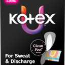 Kotex Daily Wrapped Liners, Light Absorbency, Thin, 240 Count (2 Packs of 120)