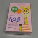 SmartLifeco Eco-Friendly Kids Flossers (200ct) - Dental Floss Picks for Children Made with Straw Wheat, Fluoride & PFA Free, Toothpick Flossing Sticks for Toddler Teeth, No Shred Thread, Unflavored (4 Pack)