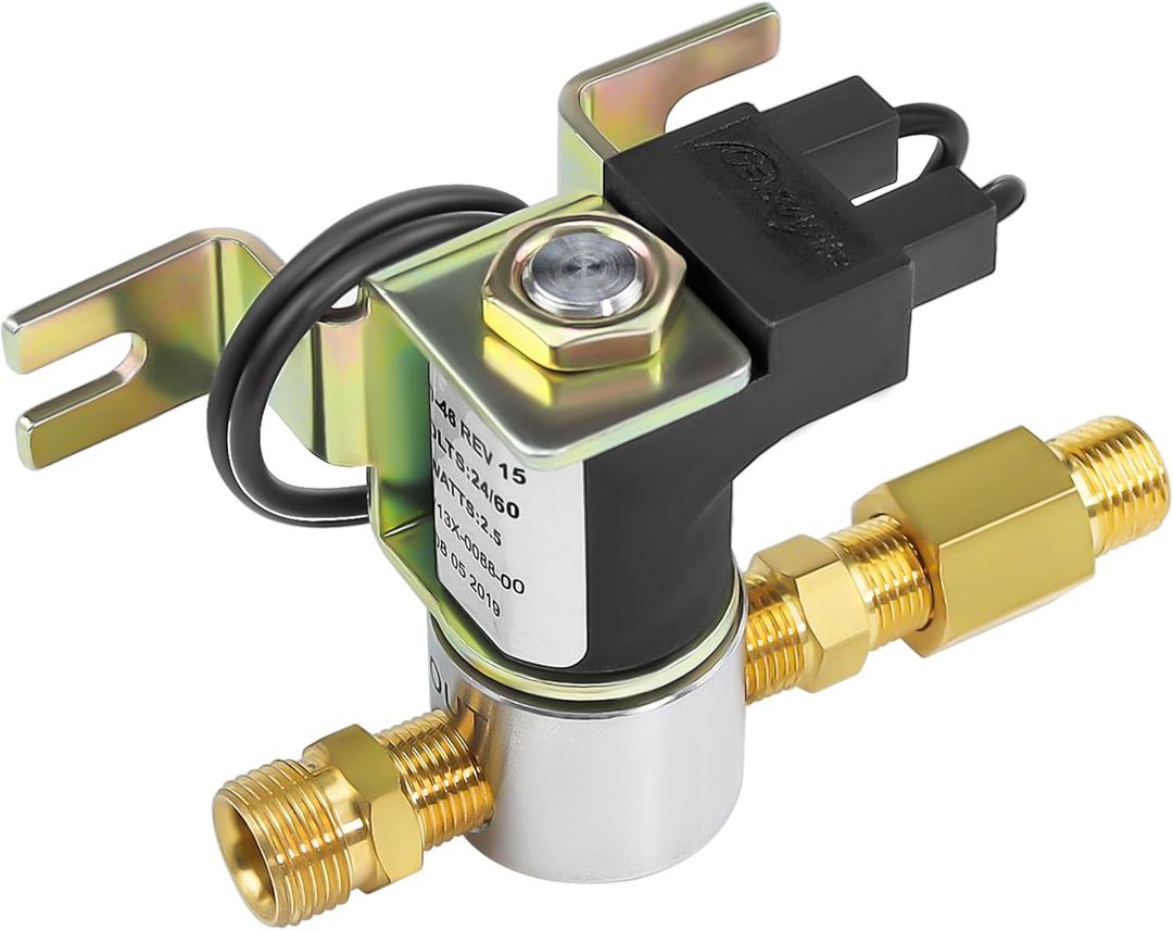 990-53 Universal Humidifier Solenoid Valve Assembly By AMI PARTS Replacement 24 Volt Humidifier Water Valve-Fit for GeneralAire Humidifier-1042 1042L 1042LH 1137