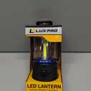 LUXPRO 3C Rugged 750 Lumen LED Lantern - Battery Powered for Up to 90 Hours of Use - Dimmable LED Light with IPX4 Water-Resistant Rating