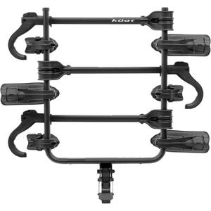 KUAT Transfer V2 2" 3-Bike Hitch Bike Rack | Lightweight Durable Steel Bicycle Car Rack with Tamper-Resistant Hitch and Semi-Integrated Bike Cable Lock | Fits Wheelbases up to 50" & Wheels 18"-29"