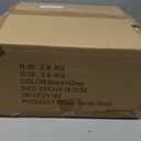 360 Swivel Vanity Stool, Vanity Chair Stools for Makeup Room, Round Linen Makeup Chair, Modern Small Ottoman Foot Rest Bench with Metal Legs for Living Room, Bedroom, Grey & Black