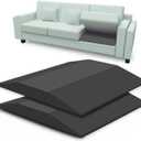 Sofa Cushion Support for Sagging Sofas, Black, Set of 2