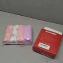 Mini Crib Sheets Fitted 4 Pack for Girls (38" X 24"), Compatible with Dream on Me, Delta Porta Crib and Arms Reach Ideal Cosleeper, Pink