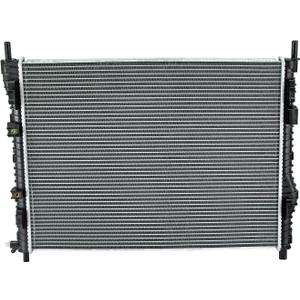 Aluminum Core Radiator Compatible With 2015-2022 Ford Mustang GT 3.7L V6 5.0L V8 13489 2015 2016 17 18 19 20 2021 2022