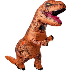 Rubies Inflatable Original T-Rex Dinosaur Costume For Adults, For Themed Party and Halloween, Standard Size