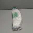 Cotton Rope Gift Basket with Handle White Woven Storage Basket with Organza Lace, Decorative Bin for Baby Shower, Housewarming, Nursery, Toys, Towels, Baby Accessories, Easter, Holiday Gifts (Oval - 12"x8"x5")