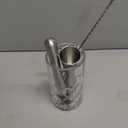 LIGHTEN LIFE Cocktail Mixing Glass Set, Bar Mixing Set with 20oz Crystal Thick Bottom Glass, Spoon, Jigger, Strainer and Muddle, 5 Pieces Cocktail Mixing Glass Kits Perfect for Amateurs and Bartenders