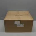 VINLUZ 5 Light Contemporary Chandeliers Black Modern Lighting Fixtures Hanging,Industrial Vintage Pendant Lights with Clear Glass Shade Flush Mount Ceiling Light for Dining Room Bedroom