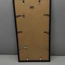 upsimples 11x22 newspaper frame, Display Pictures 10x20 with Mat or 11x22 Without, Wall Hanging Photo Frame, Black, 1 Pack