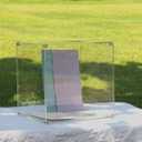 All Clear Acrylic DIY Wedding Box with Your DIY Print - Assembly Box for Reception/Party Decorations(10x10x8.5)