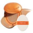 TIRTIR Mask Fit Ai Filter Cushion Foundation | AI-Like Semi-Matte Finish - Up to 72-Hour Medium to Full Coverage Korean BB Cushion Make up Beauty, #27C Cool Beige, 0.63 Fl Oz