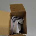 JQK Black Hand Towel Bar, Stainless Steel Towel Ring for Bathroom, 9 Inch Necklace Holder Matte Black Wall Mount Left Hand, TR101-PB