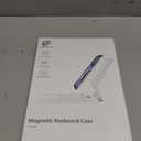 Jibrealg Keyboard Case for iPad Air 11" (M3 2025 / M2 2024) & iPad Pro 11"(1st/2nd/3rd/4th Gen), Slim Magic Keyboard with Multi-Touch Trackpad for 10.9"iPad Air 4th/5th Gen with 7-Color Backlit,White