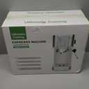 Espresso Machine 20 Bar Temperature Time LED Display Espresso Maker with Adjustable Extraction Temperature Stainless Steel Coffee Machine with Powerful Steam Wand for Cappuccino Latte for Black