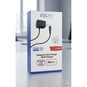 ZGEAR Adaptive Fast Charge Wall Charger For USB C