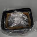 Vanpopubs 2 Pack 2.7 Gal Bathroom Trash Can with Lid, Automatic Trash Can Small Smart Garbage Can Touchless, Slim Motion Sensor Waterproof Plastic Trash Bins for Bedroom Office Kitchen Toilet Black