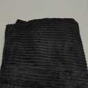 MIULEE Decorative Throw Pillow Covers for Couch Bed Livingroom 20x20 Inch Set of 2 Black Boho Accent Throw Pllows Broadside Striped Patchwork Soft Corduroy Pillowcases