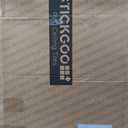 STICKGOO Drop Ceiling Tiles 2ft x 4ft, White Soomth Ceiling Tile 24 x 48in, Waterproof - Fire-Rated to Prevent Breakage Cover 80 Sq. Ft, Pack of 10 PVC Tiles