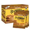 Honey Stinger Organic Peanut Butter Waffle, Energy Stroopwafel for Exercise, Endurance and Performance, Sports Nutrition for Home & Gym, Pre & During Workout, 16.96 Ounces (Pack of 16) (EXP 08/20/26)