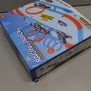 Slot Car Race Track Sets with 360 Thrill Loops & 4 High-Speed Cars, 64 Pcs Large Flexible Racing Track for Kids Ages 3-5 4-8 8-12, Race Car Toys Gift for Boys Girls Birthday Christmas