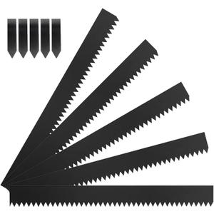TMEE Landscape Edging Garden Lawn Border 46-Inch Strips, 6-Inch Depth Hammer-In Metal Edging for Landscaping With Clips, Total 19FT, Backyard/Lawn/Garden/Playground, 5 Pack