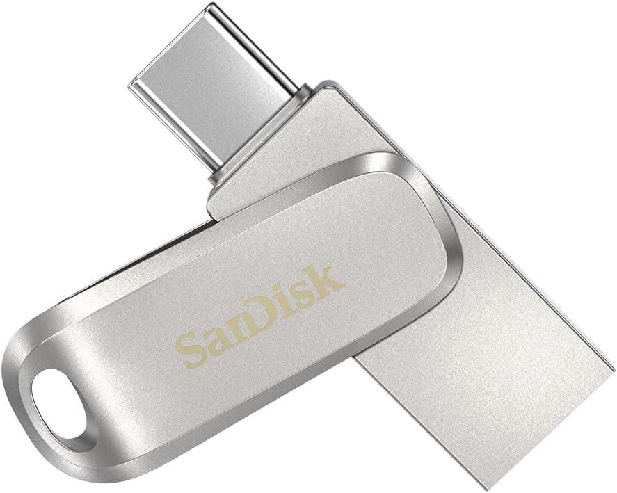 SANDISK 256GB Ultra Dual Drive Luxe USB Type-C - Up to 400MB/s - SDDDC4-256G-GAM46