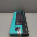 Logitech MK345 Wireless Keyboard and Mouse Combo with Palm Rest, 2.4 GHz USB Receiver, Compatible with PC, Laptop, Black (1 Pack)