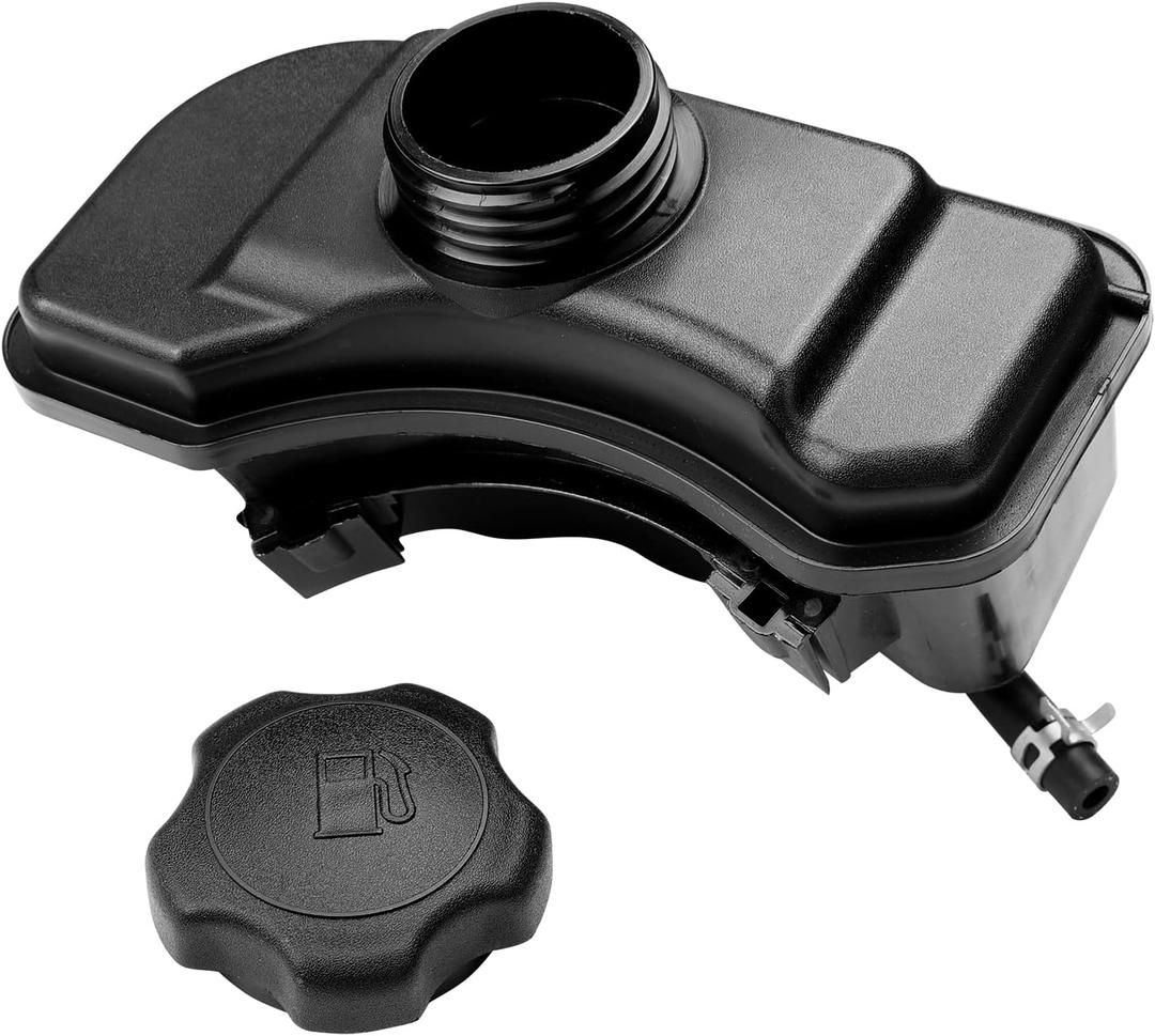 84004115 Fuel Gas Tank with Lawnmower Gas Cap Engine Fuel Tank Replacement Part Compatible with Lawn mower Engine 093J02-0093-F1 103M05-0026-F1 103M0B-0040-F1 & More, Replace#: 594112