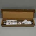 NearMoon Bathroom Hardware Set SUS 304 Thicken Stainless Steel-Towel Bar Set Include 16" Towel Rod, Toilet Paper Holder, Multifunctional Hooks Bathroom Accessories (Brushed Nickel, 5 Pcs)