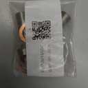 X AUTOHAUX 2pcs Stainless Steel AN3 3/8-24 Thread Turbo Brake Line Banjo Bolt with Copper Washers Single Banjo Bolt 25mm Length