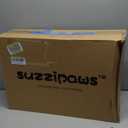 Enclosed Stainless Steel Cat Litter Box with Lid Extra Large Litter Box for Big Cats XL Metal Litter Pan Tray with High Wall Sides Enclosure, Non-Sticky, Anti-Leakage, Easy Cleaning (6"Deep Light Grey (1 Pack))