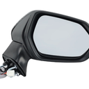 6 Pins Side Mirror Assembly Black Door Wing Mirror Car Accessories Compatible With E21 E210 2019 2020 2021 2022 2023 2024(Emitting Color: 1pc right)