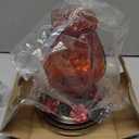 BOLITE Hummingbird Feeder, Hand Blown Glass Hummingbird Feeders for Outdoors Hanging, with Ant Moat and 5 Feeding Ports, 22 Ounces, Red, Birthday Gifts for Women Men, Gifts for Mom Dad