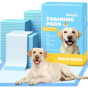 100-Pack X-Large Puppy Pads - 34'' x 28'' Pee Pads for Dogs Potty Training with Leak-Proof Quick-Dry Design, 6-Layer Dog Pads Extra Large, Blue