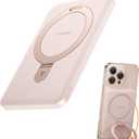 TORRAS 0.45" Slim Magnetic Portable Charger Power Bank for iPhone 5000 mAh 22.5W PD Fast Charging Wireless Battery Pack O Stand Compatible with Magsafe, i Phone 16 Pro Max, Pro,15,14,13,12, Rose Gold