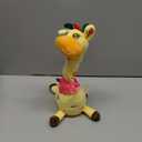 Emoin Dancing Talking Giraffe Baby Toy, Adjustable Volume Baby Giraffe Toys Singing 10 Children's Songs Singing Mimicking Recording Repeating What You Say for Toddlers