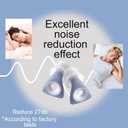 Elate Fashionable Customizable Silicone Ear Plugs with 3 Interchangeable Color Rings - Stylish Hearing Protection for Sleep, Study, Travel, Autism, ADHD, Concerts & Swimming - Grey (1 pair (Pack of 1))