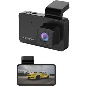 1080P Dash Camera for Car Front Dashcam Car Security Cam 3 Display 140Wide Angle, Night Vision, G-Sonsor, Loop Recording