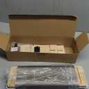 Segbeauty Arm Rest Stand for Nails Tech, Black Wooden PU Leather Nail Arm Rest with Cushion, Professional Manicure Hand Stand Nail Pillow Nails Art Accessories Table for Nail Salon Tech Home Use (12.6 x 4.8 x 6.1 in)